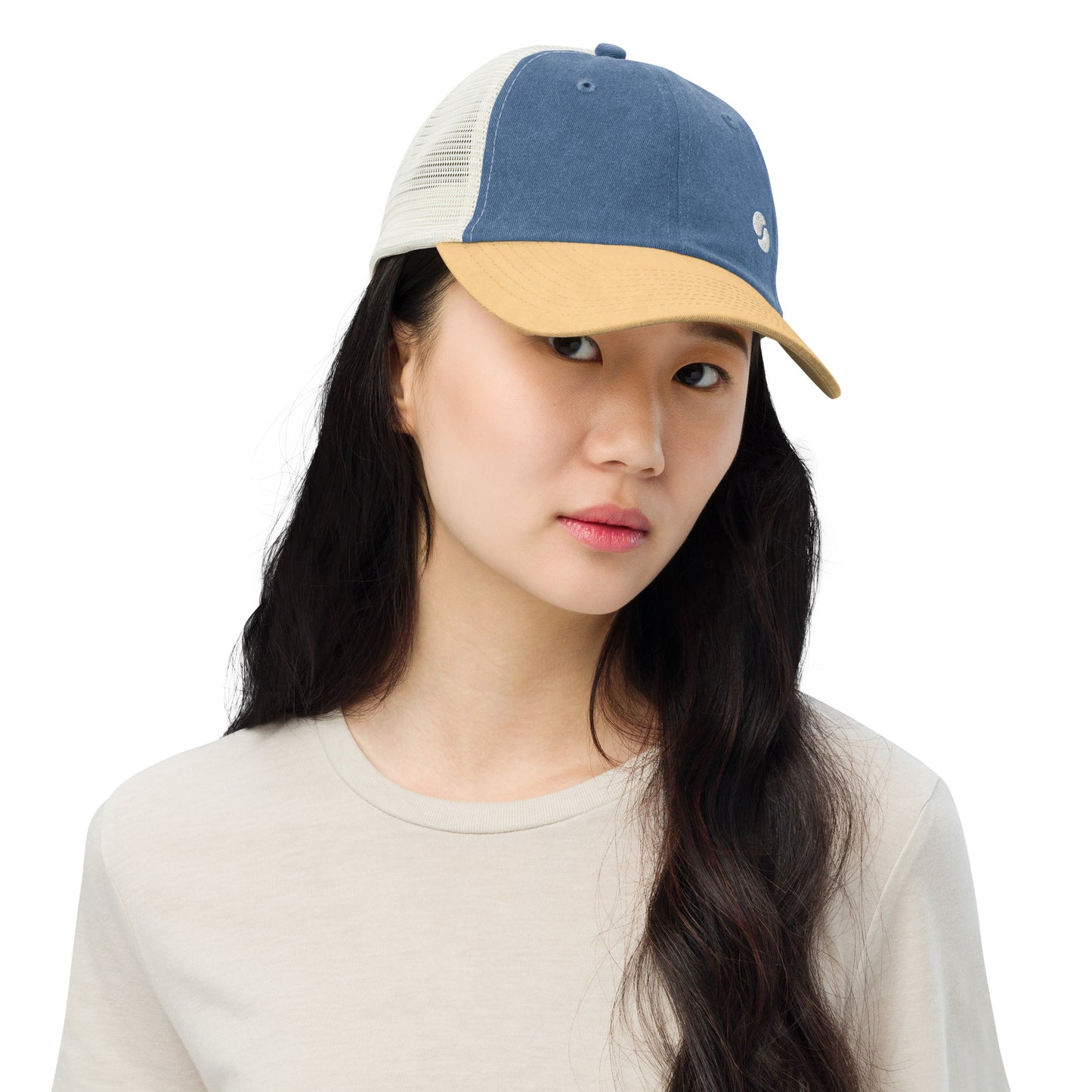 Basic Logo Cap Royal/Mustard/Stone