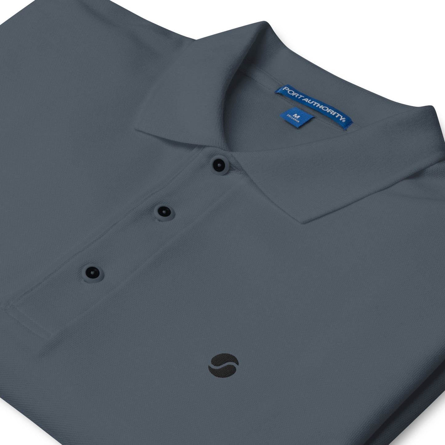 The Employee Polo Steel Grey