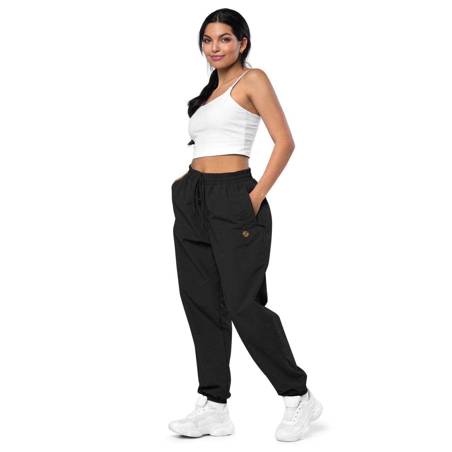 "Basic Stitch" Joggers Black