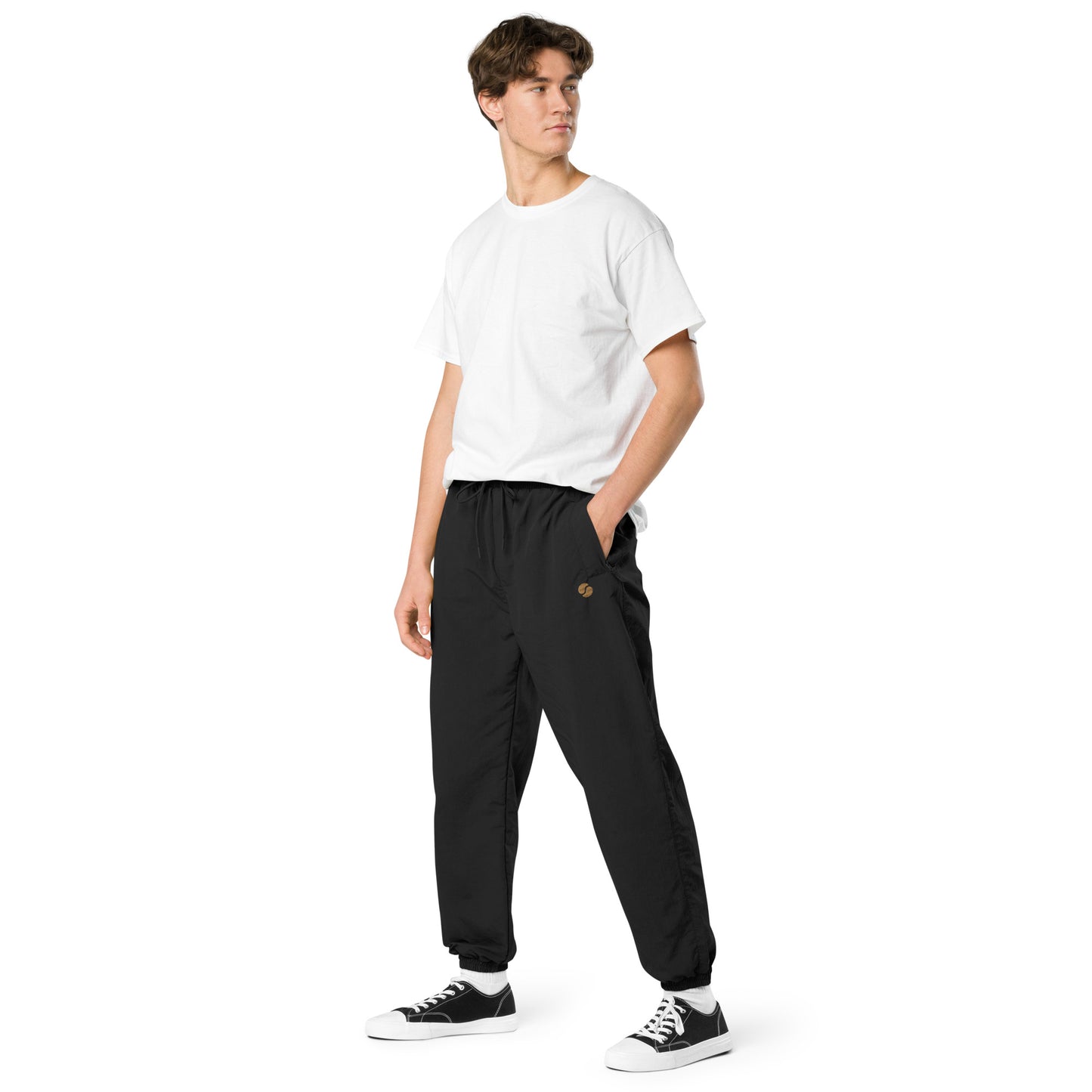 "Basic Stitch" Joggers Black