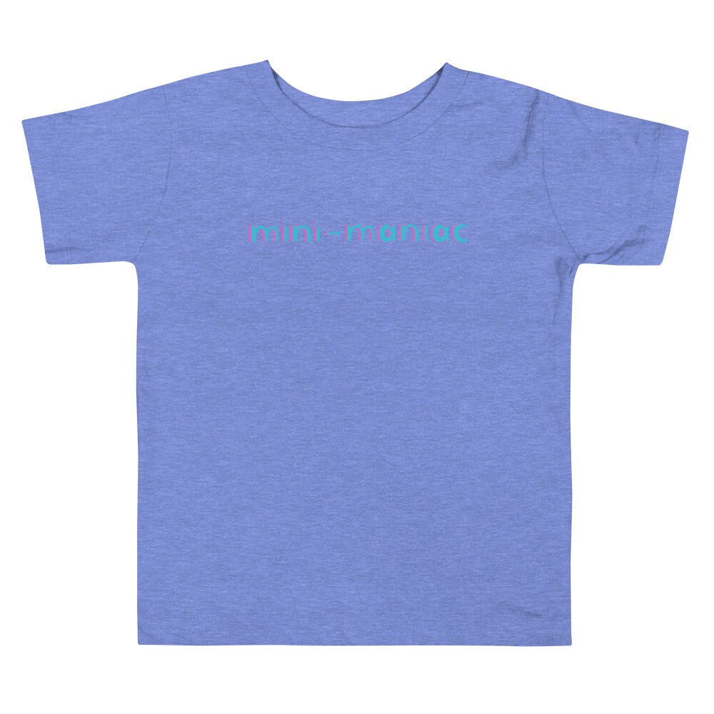 Mini-Maniac Tee Heather Columbia Blue