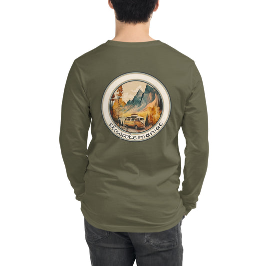 VanLife Long-Sleeve Tee Military Green