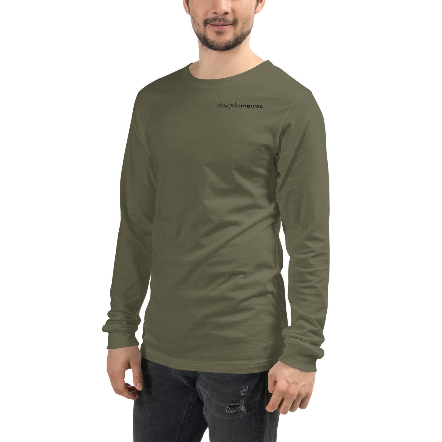 VanLife Long-Sleeve Tee Military Green