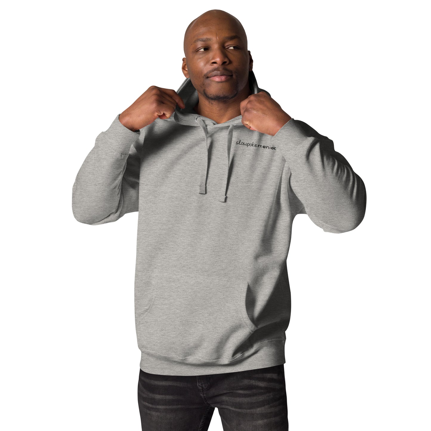 "Basic Stitch" Hoodie Carbon Grey