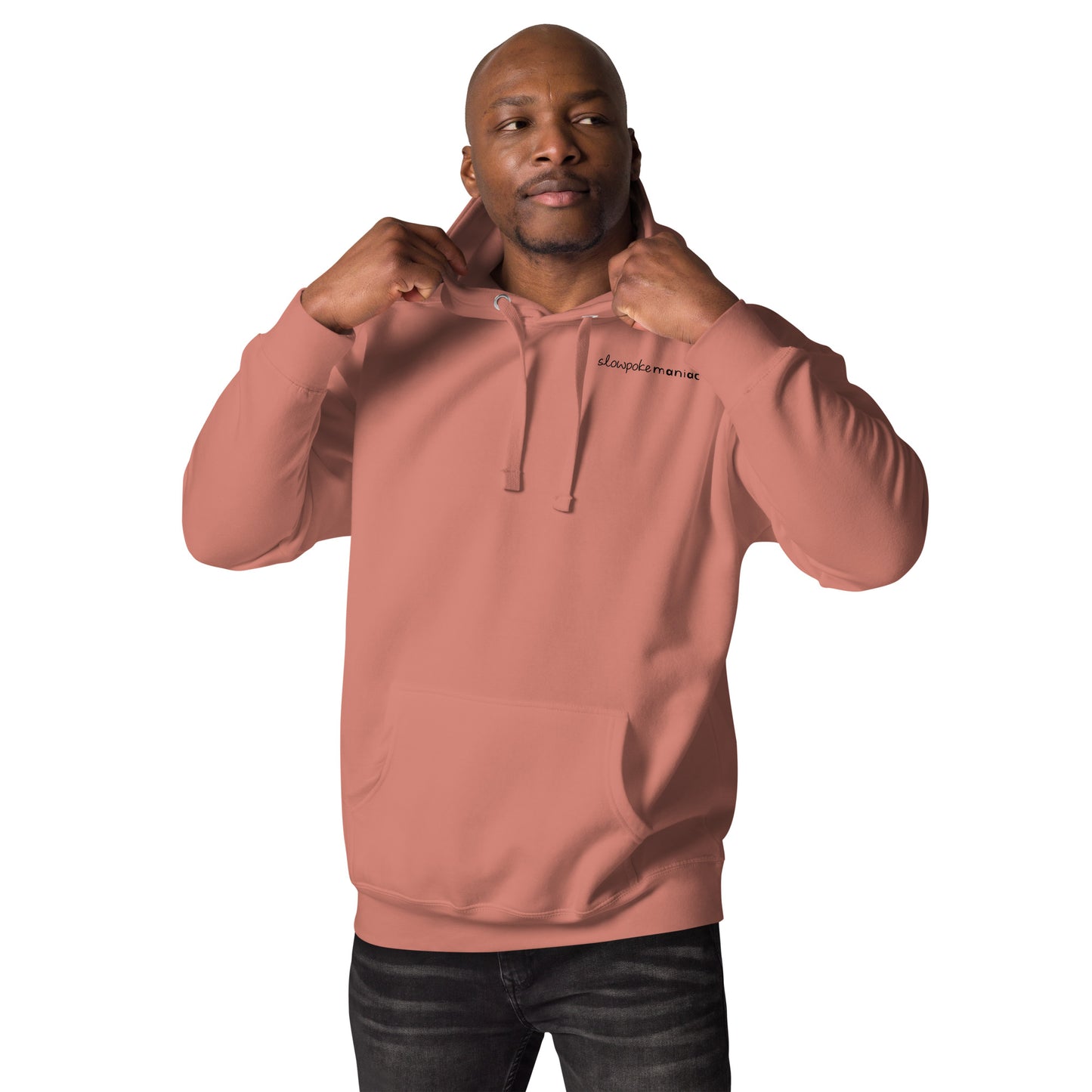"Basic Stitch" Hoodie Dusty Rose