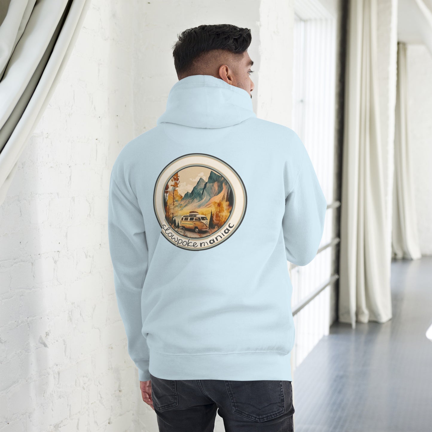 VanLife Nomad Hoodie Sky Blue