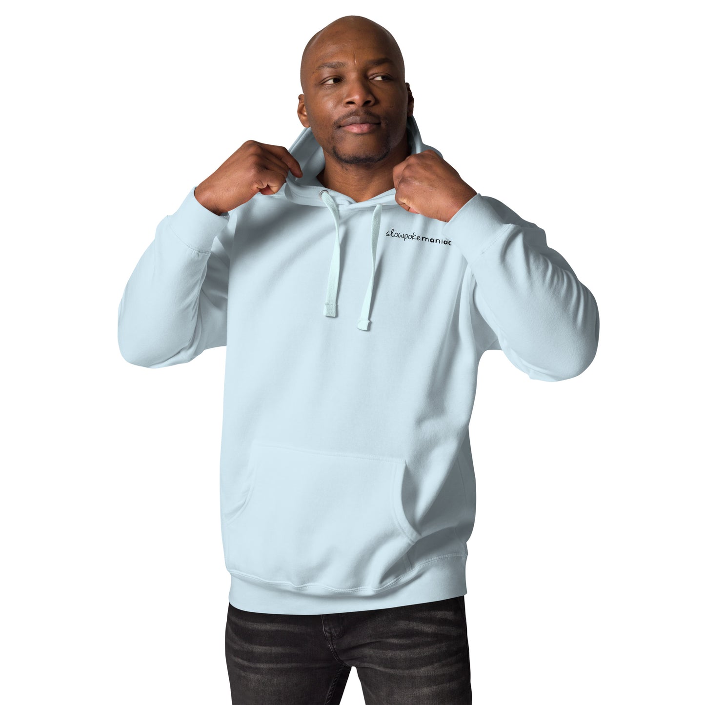 "Basic Stitch" Hoodie Sky Blue
