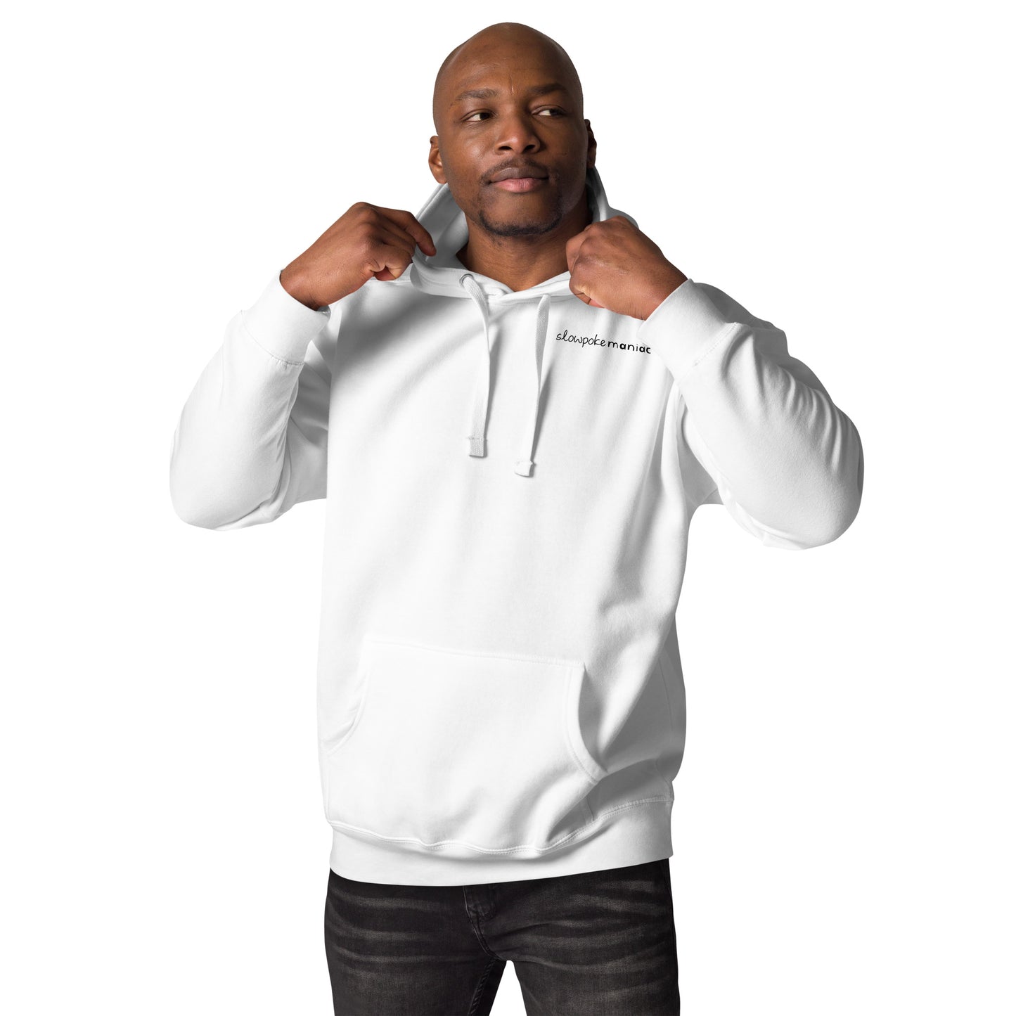 "Basic Stitch" Hoodie White
