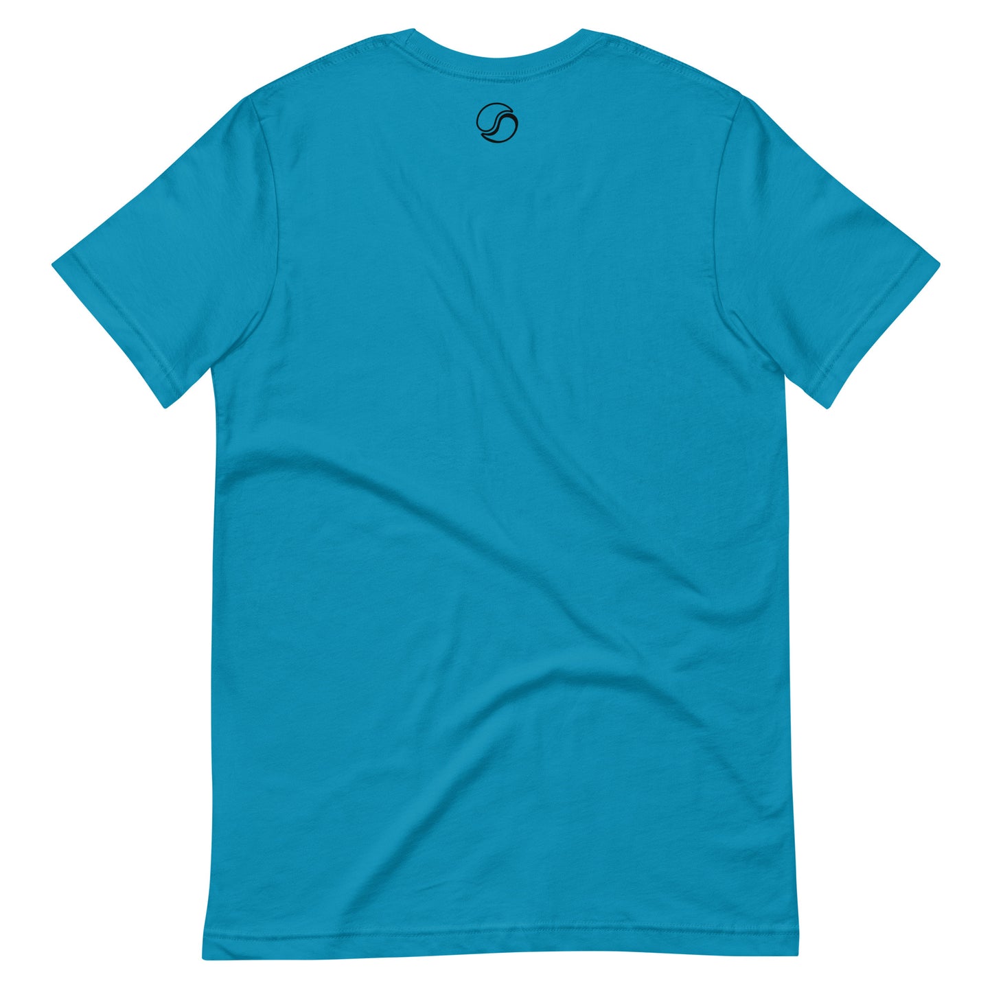 Mount Logo Tee Aqua