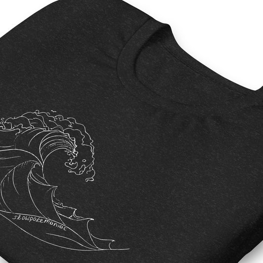 One Wave Tee Black Heather