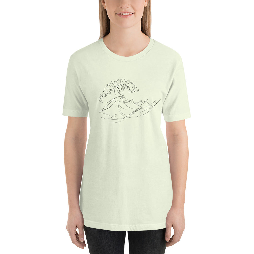 One Wave Tee Citron