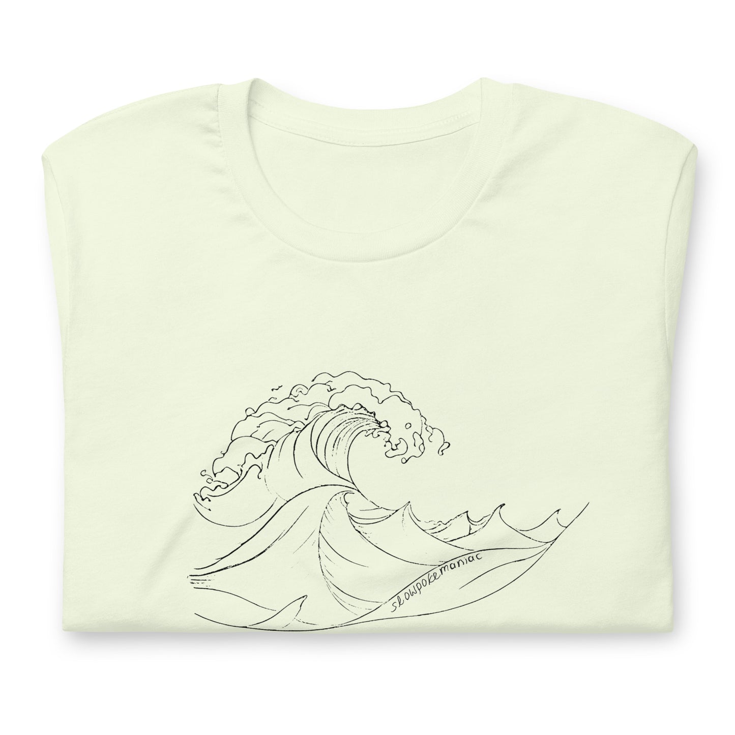 One Wave Tee Citron