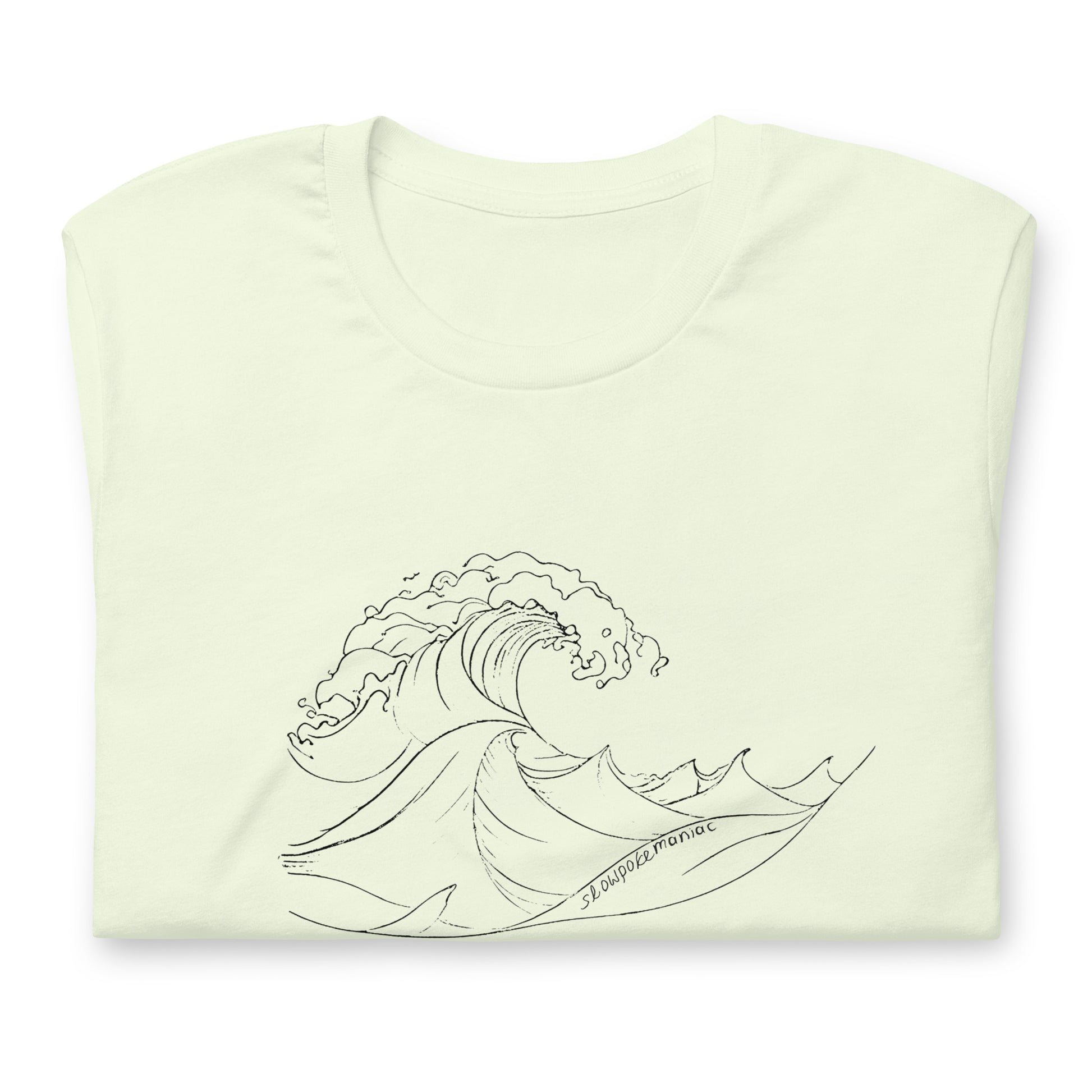 One Wave Tee Citron