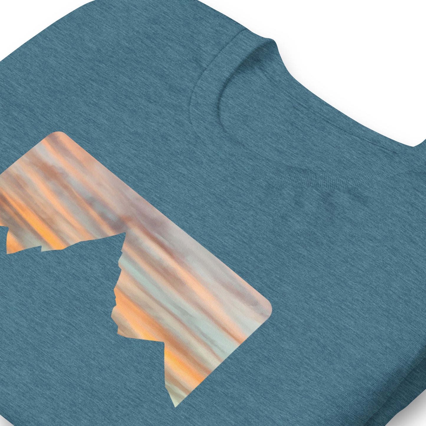 Skyline Tee Heather Deep Teal