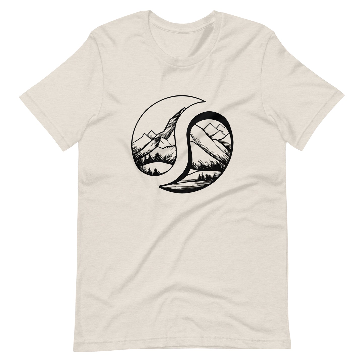 Mount Logo Tee Heather Dust