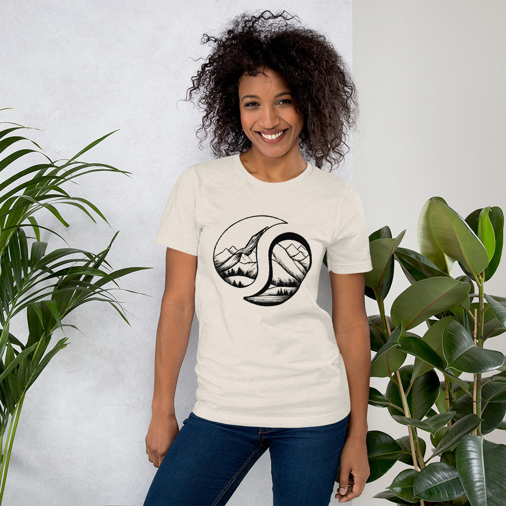 Mount Logo Tee Heather Dust