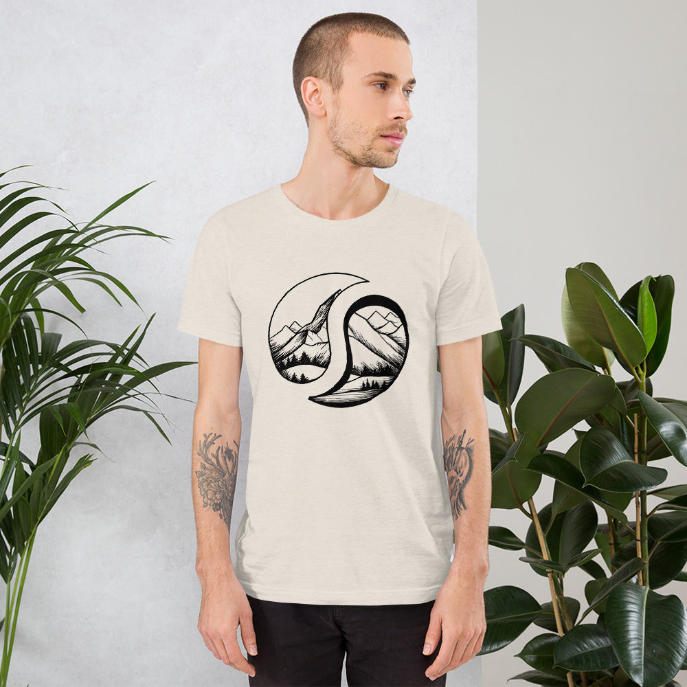 Mount Logo Tee Heather Dust