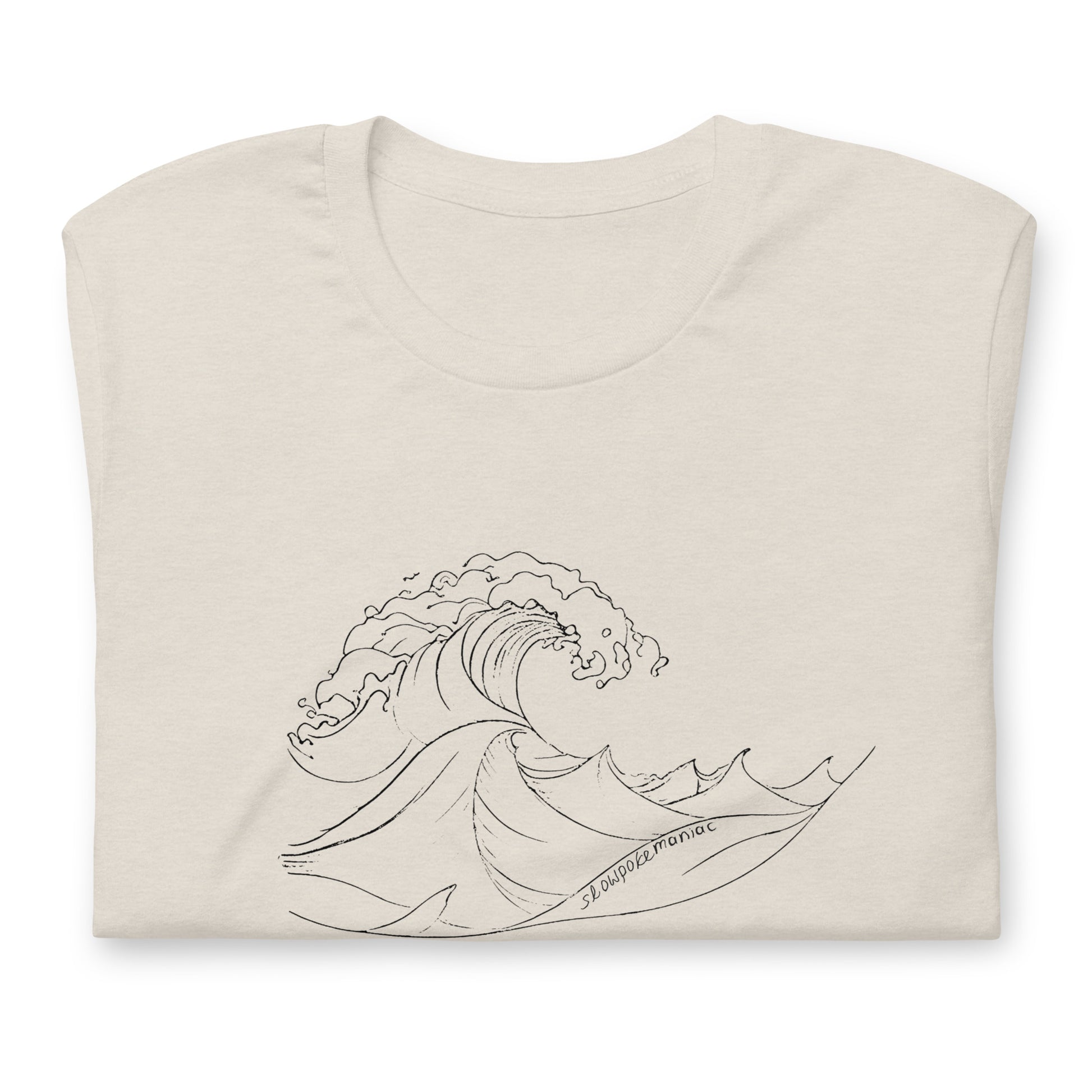 One Wave Tee Heather Dust