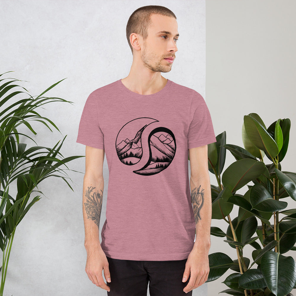 Mount Logo Tee Heather Orchid