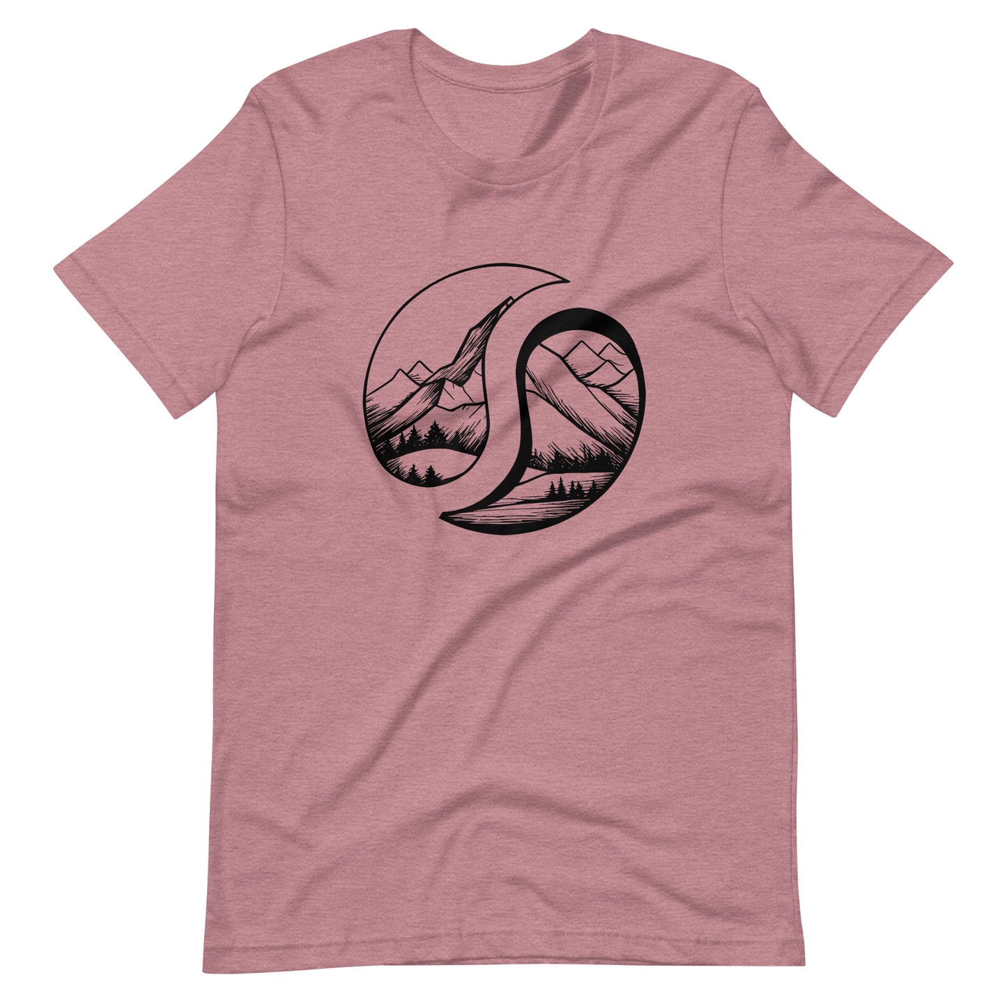 Mount Logo Tee Heather Orchid