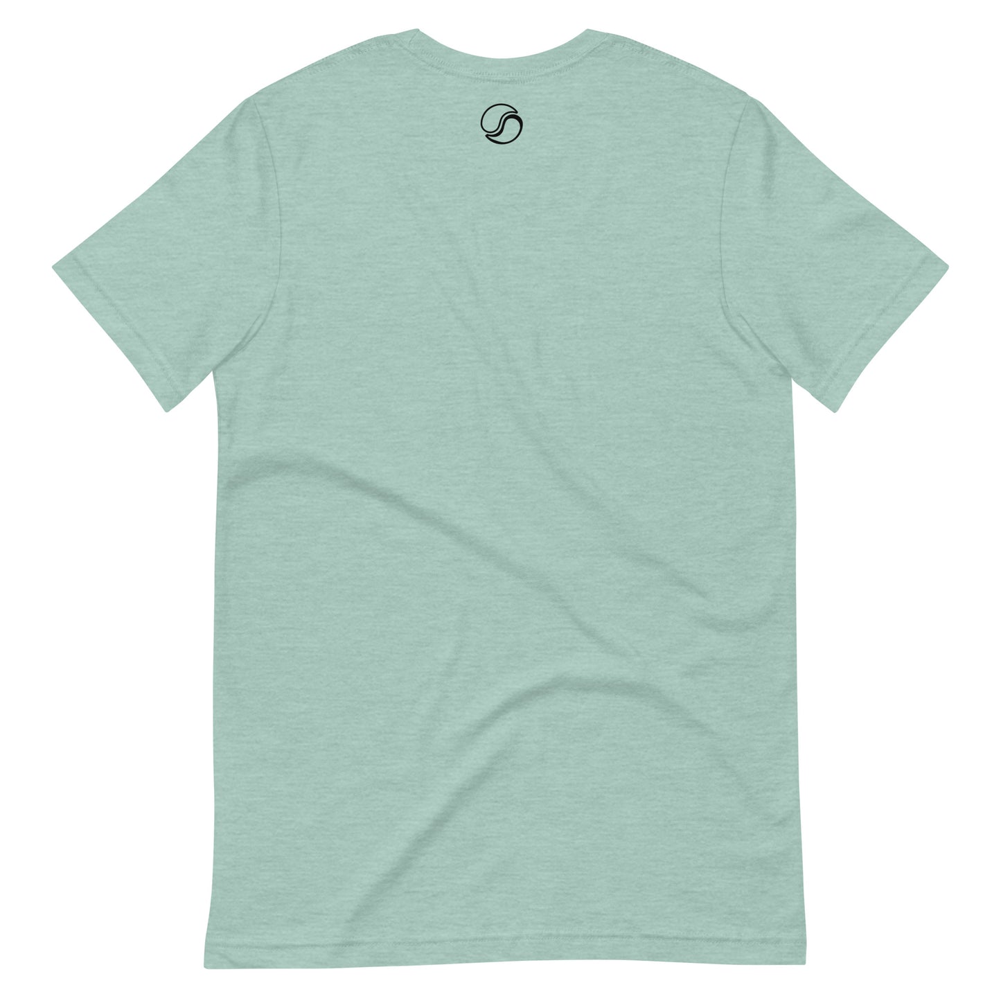 Mount Logo Tee Heather Prism Dusty Blue