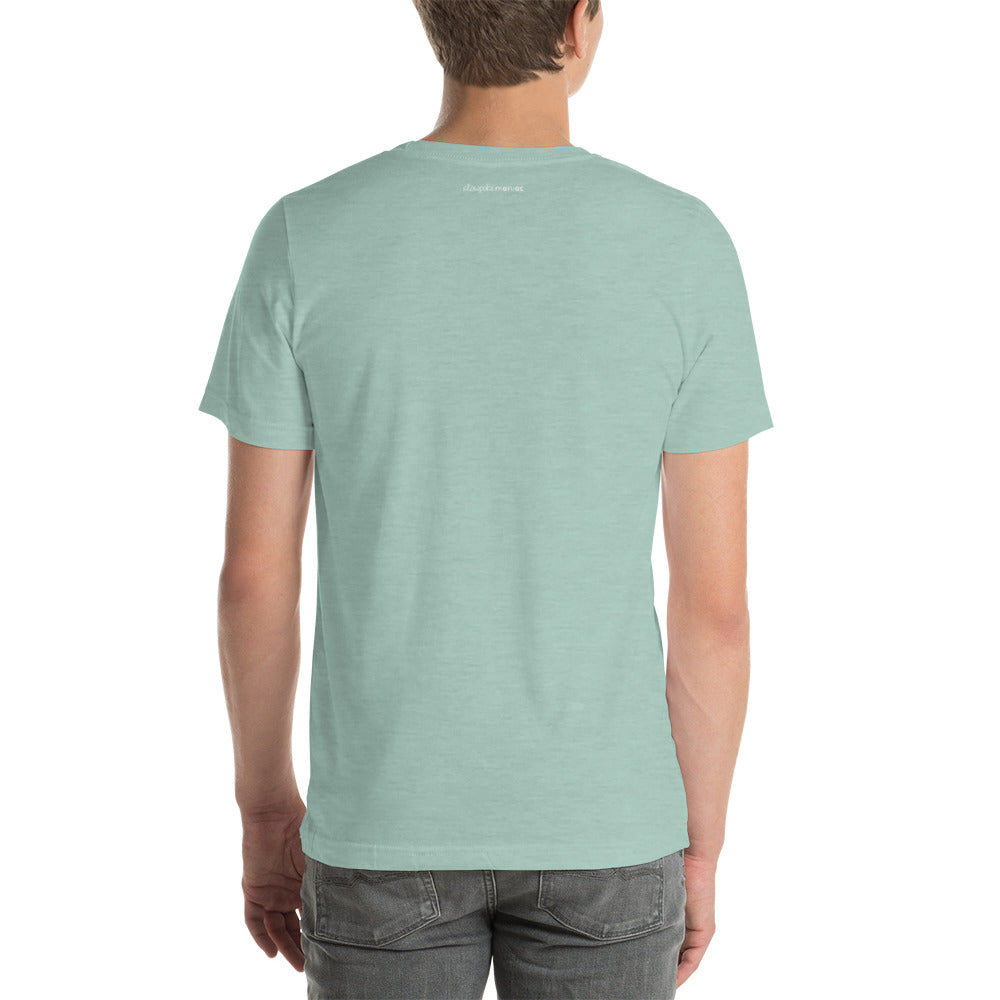 Skyline Tee Heather Prism Dusty Blue