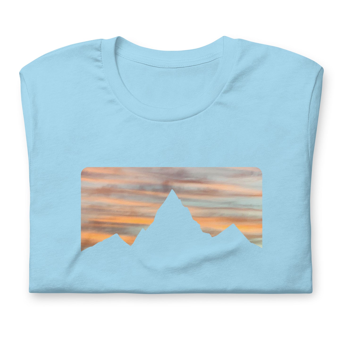 Skyline Tee Ocean Blue