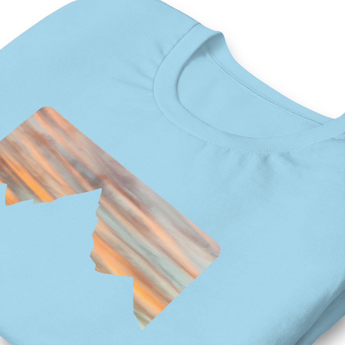 Skyline Tee Ocean Blue
