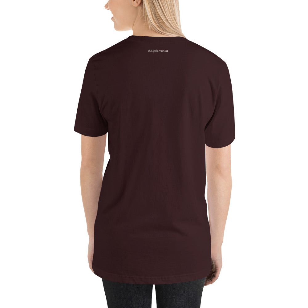 Skyline Tee Oxblood Black