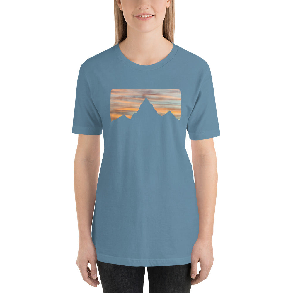 Skyline Tee Steel Blue