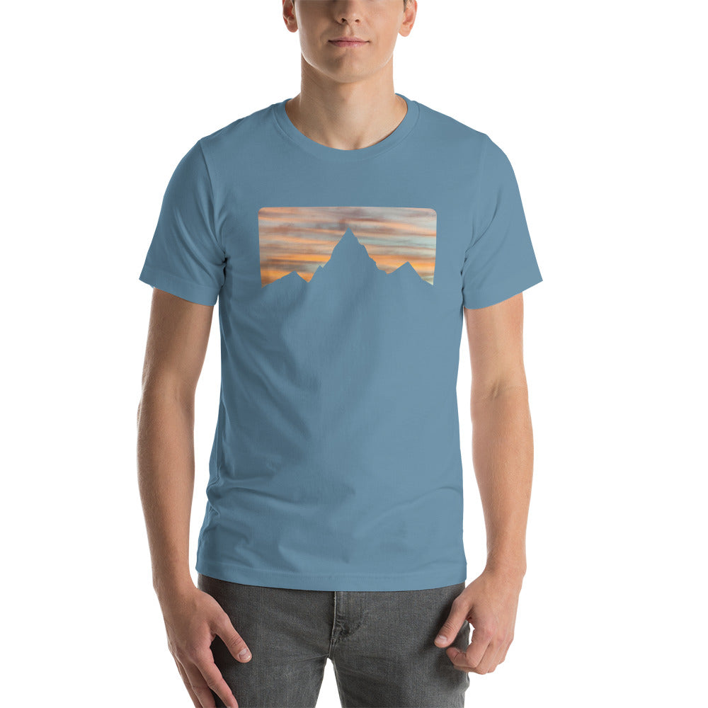 Skyline Tee Steel Blue
