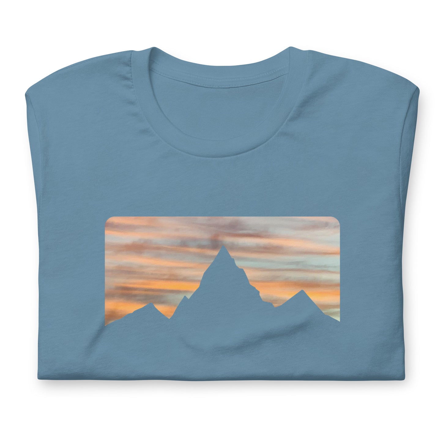 Skyline Tee Steel Blue