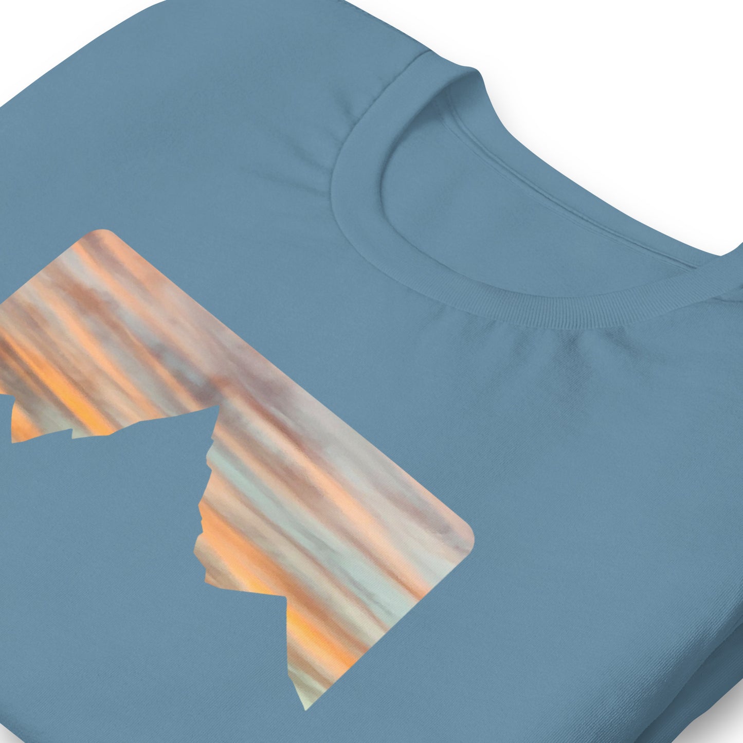 Skyline Tee Steel Blue