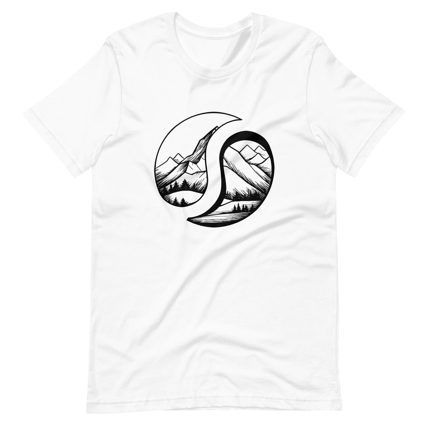 Mount Logo Tee White