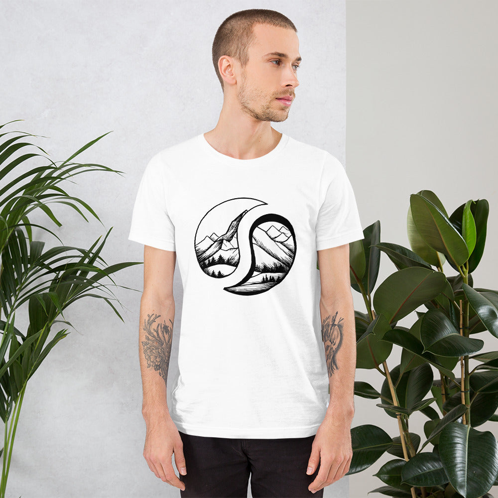 Mount Logo Tee White