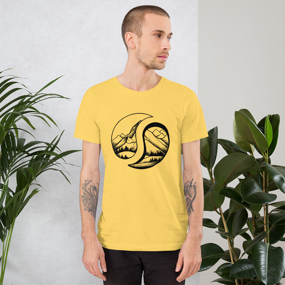 Mount Logo Tee Yellow
