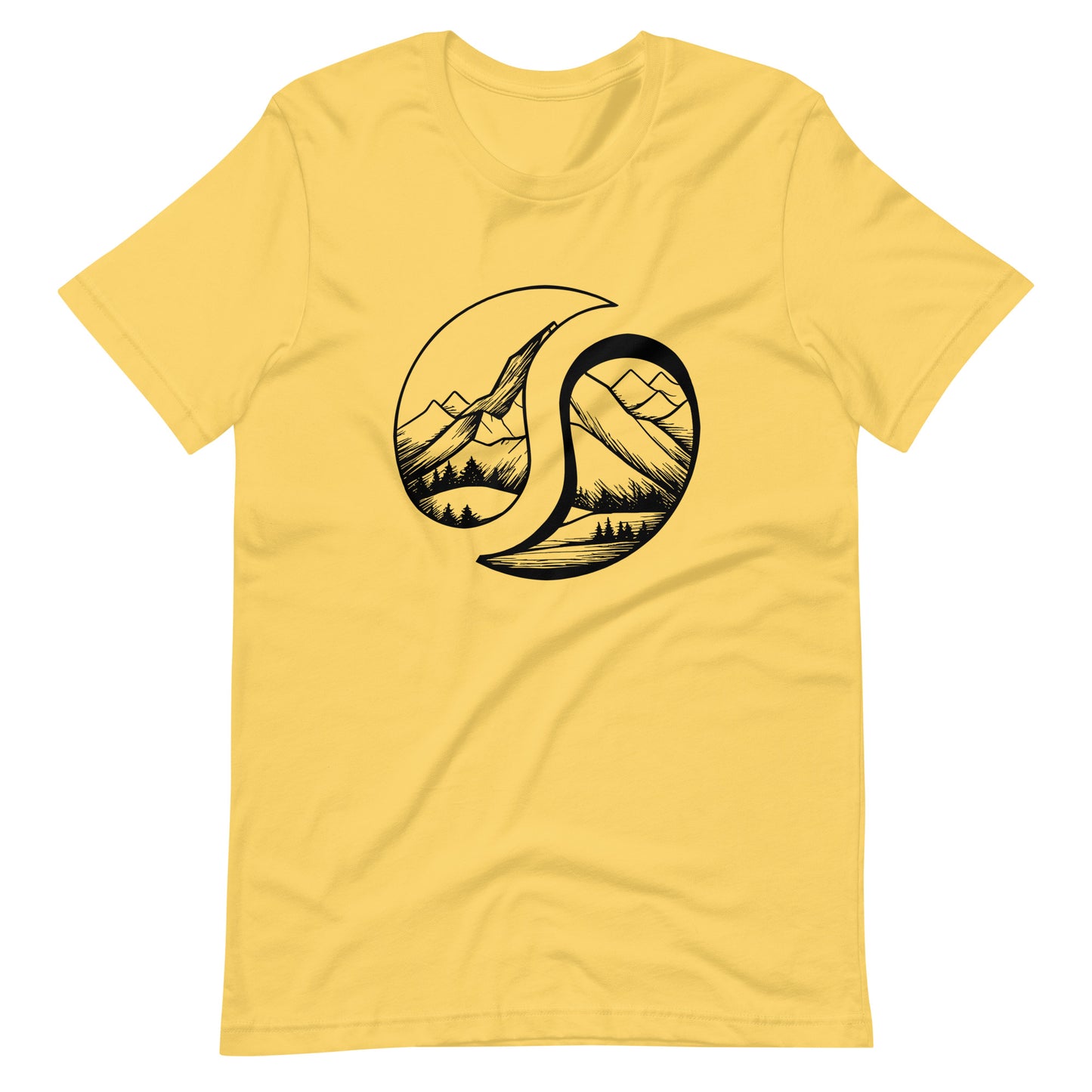 Mount Logo Tee Yellow