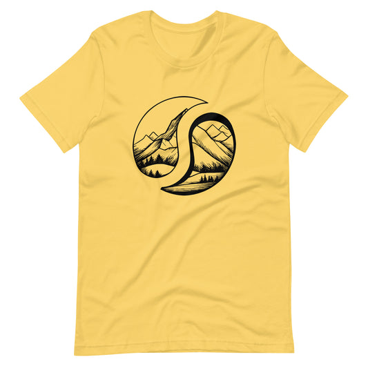 Mount Logo Tee Yellow