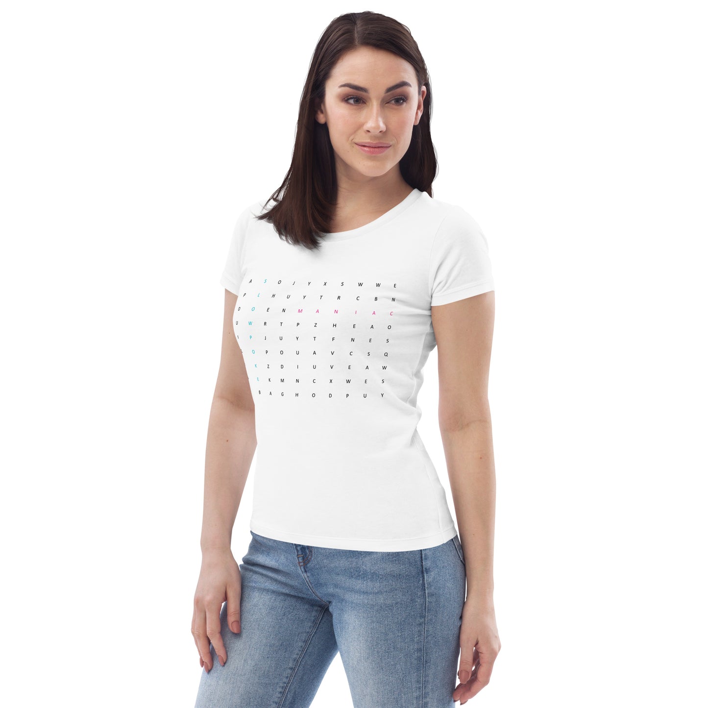 Wordsearch Fitted Tee (Women)