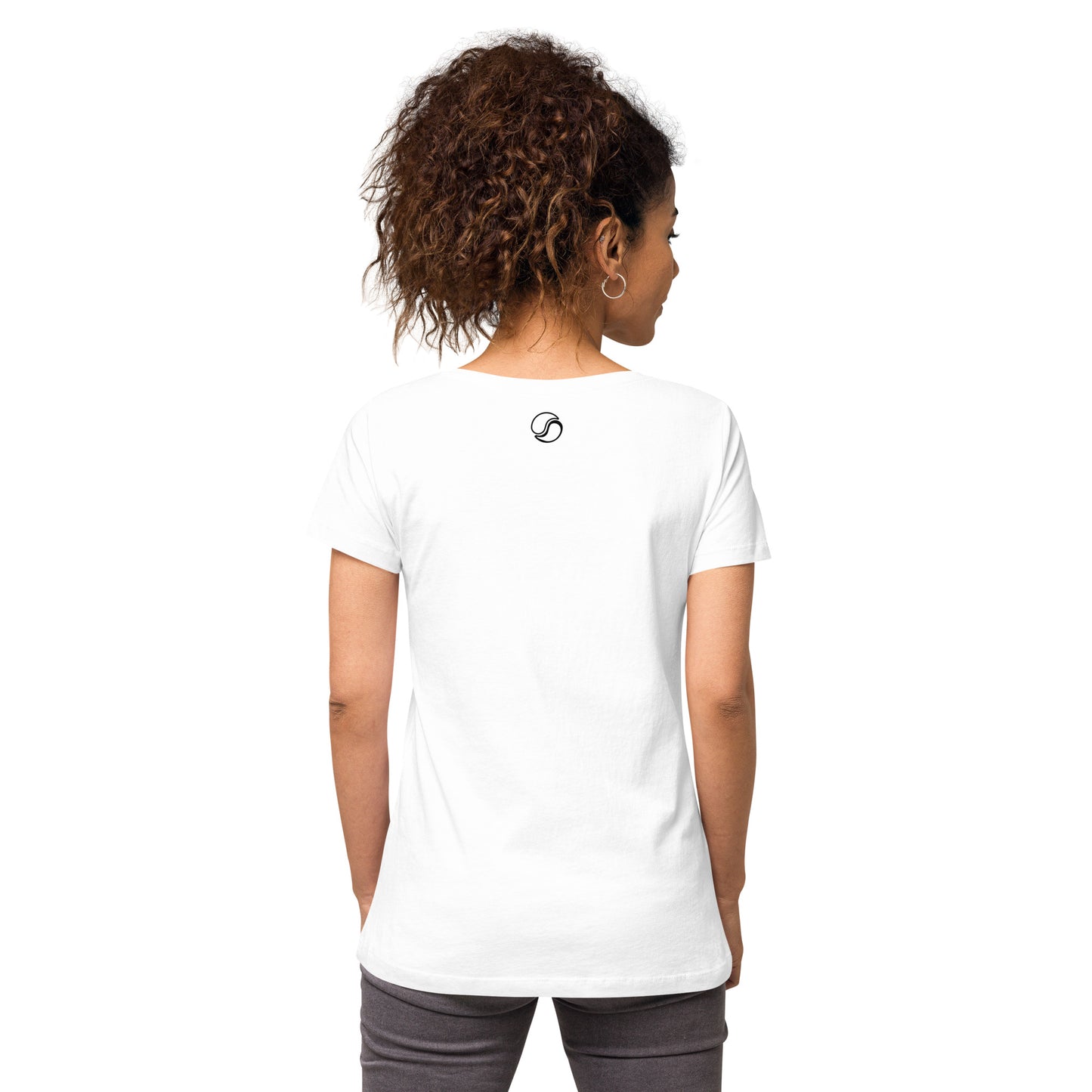 Wordsearch V-neck Tee (Women)