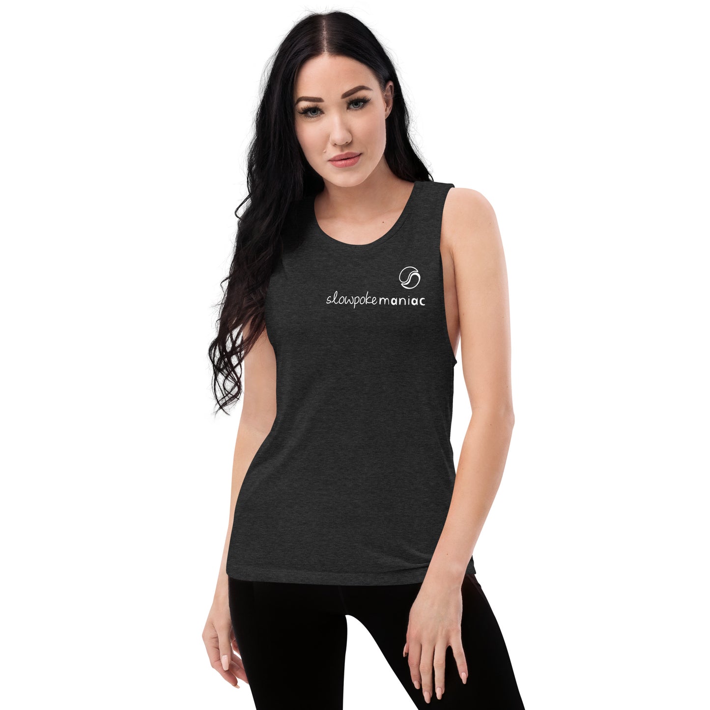 Adventure Muscle Tank Black Heather