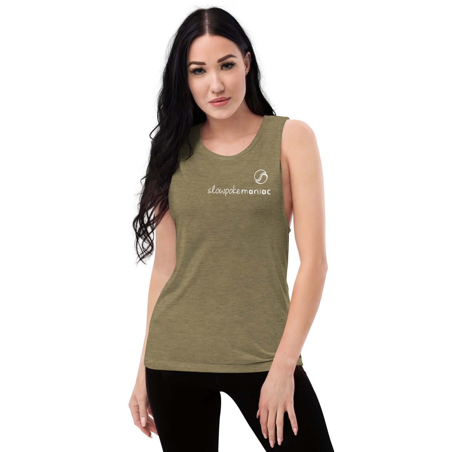 Adventure Muscle Tank Heather Olive