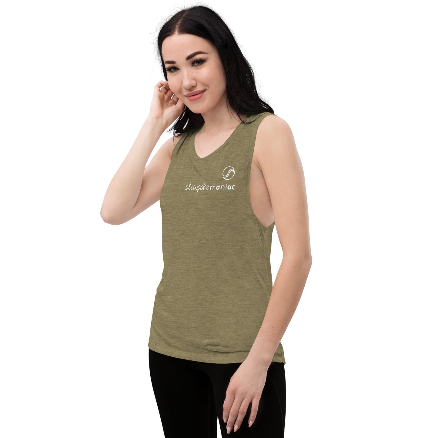 Adventure Muscle Tank Heather Olive