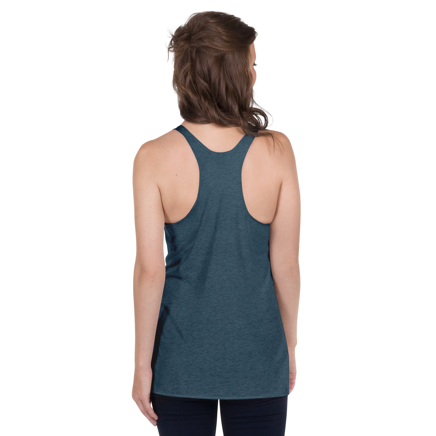 One Wave Racerback Tank Indigo