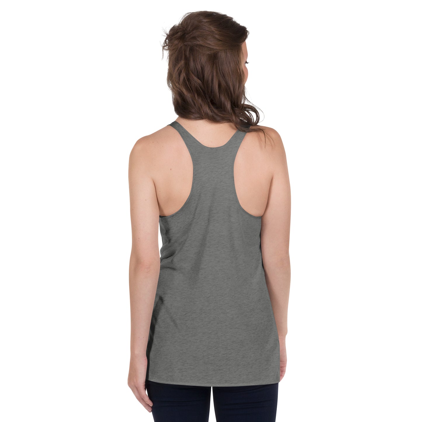 One Wave Racerback Tank Premium Heather