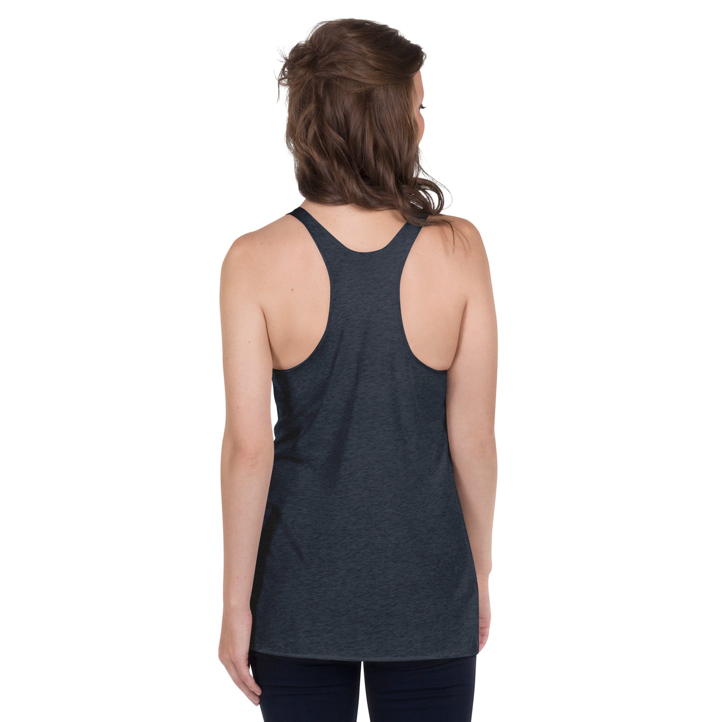 One Wave Racerback Tank Vintage Navy
