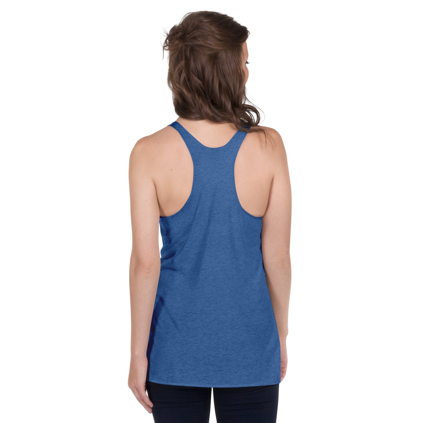 One Wave Racerback Tank Vintage Royal
