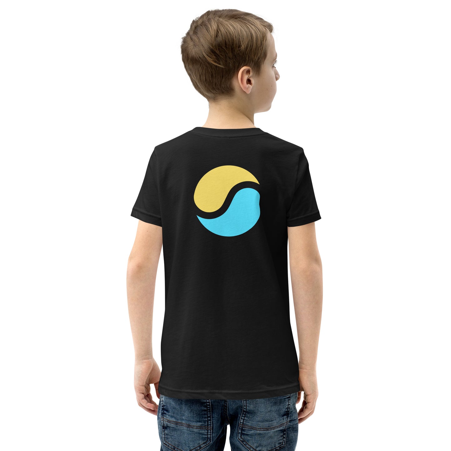 Youth "Basic Stitch" Tee Black