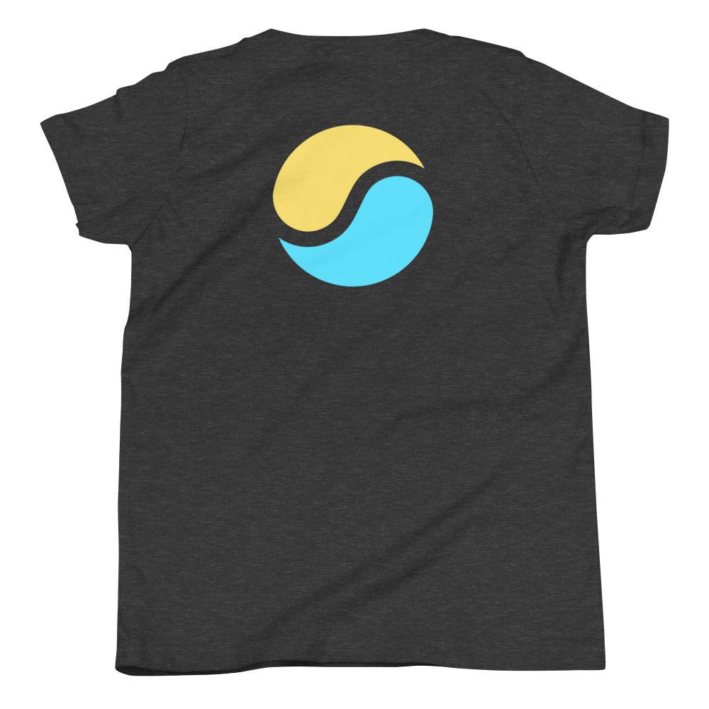 Youth "Basic Stitch" Tee Dark Grey Heather