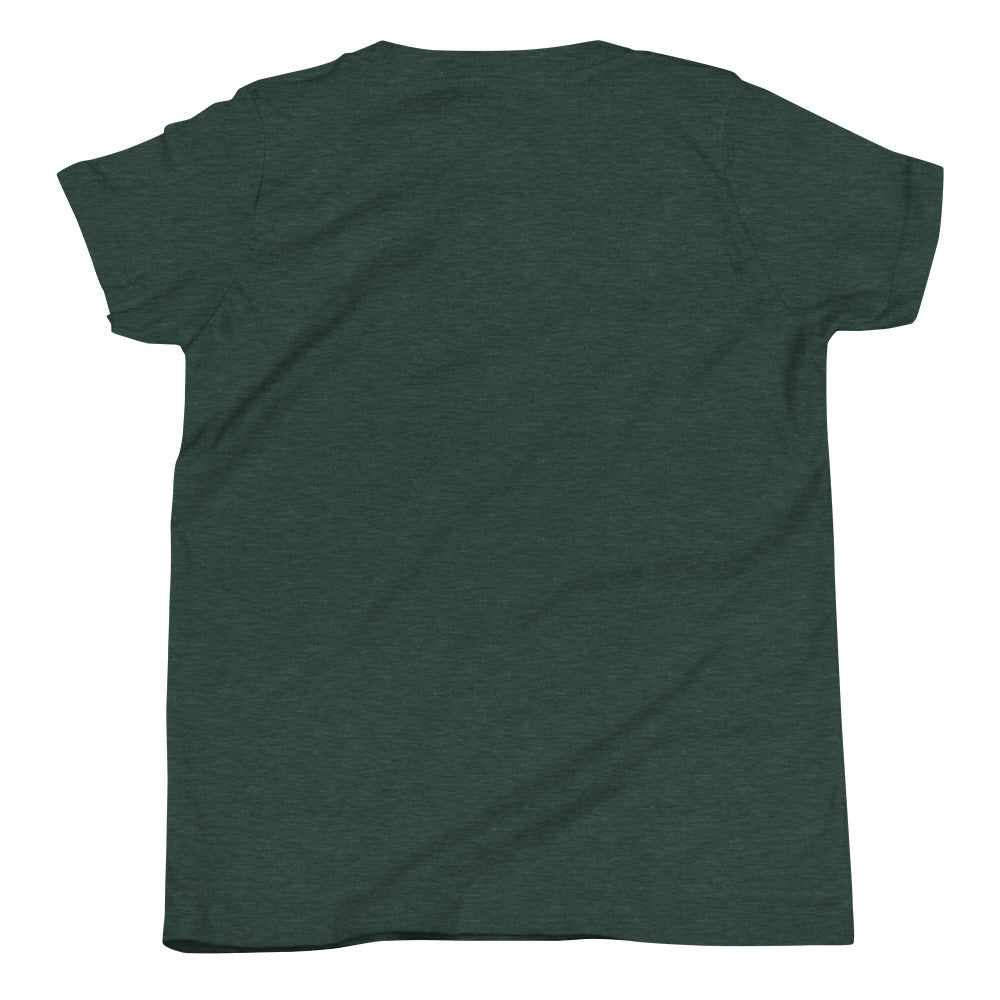 Youth Top Dog Tee Heather Forest